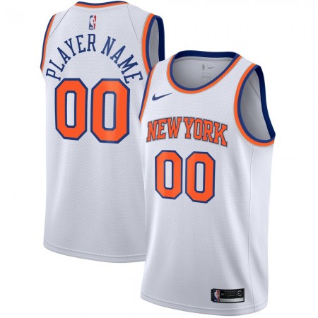 Maillot Homme New York Knicks Personnalisable 2020-21 Nike Association Edition Swingman